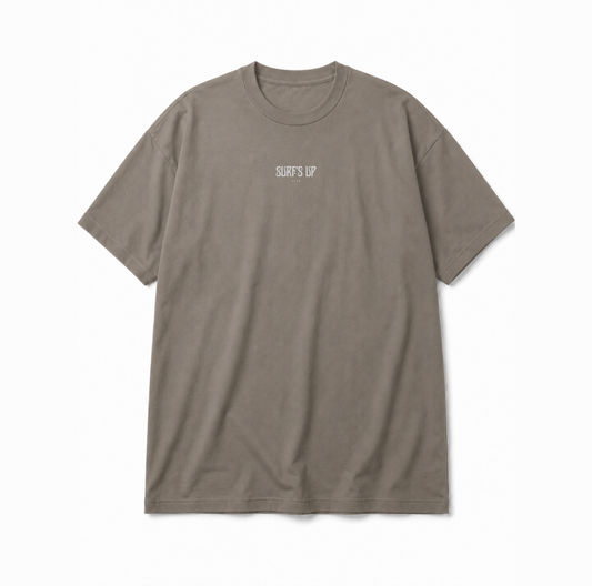 Camiseta Minimal Bege Costeiro