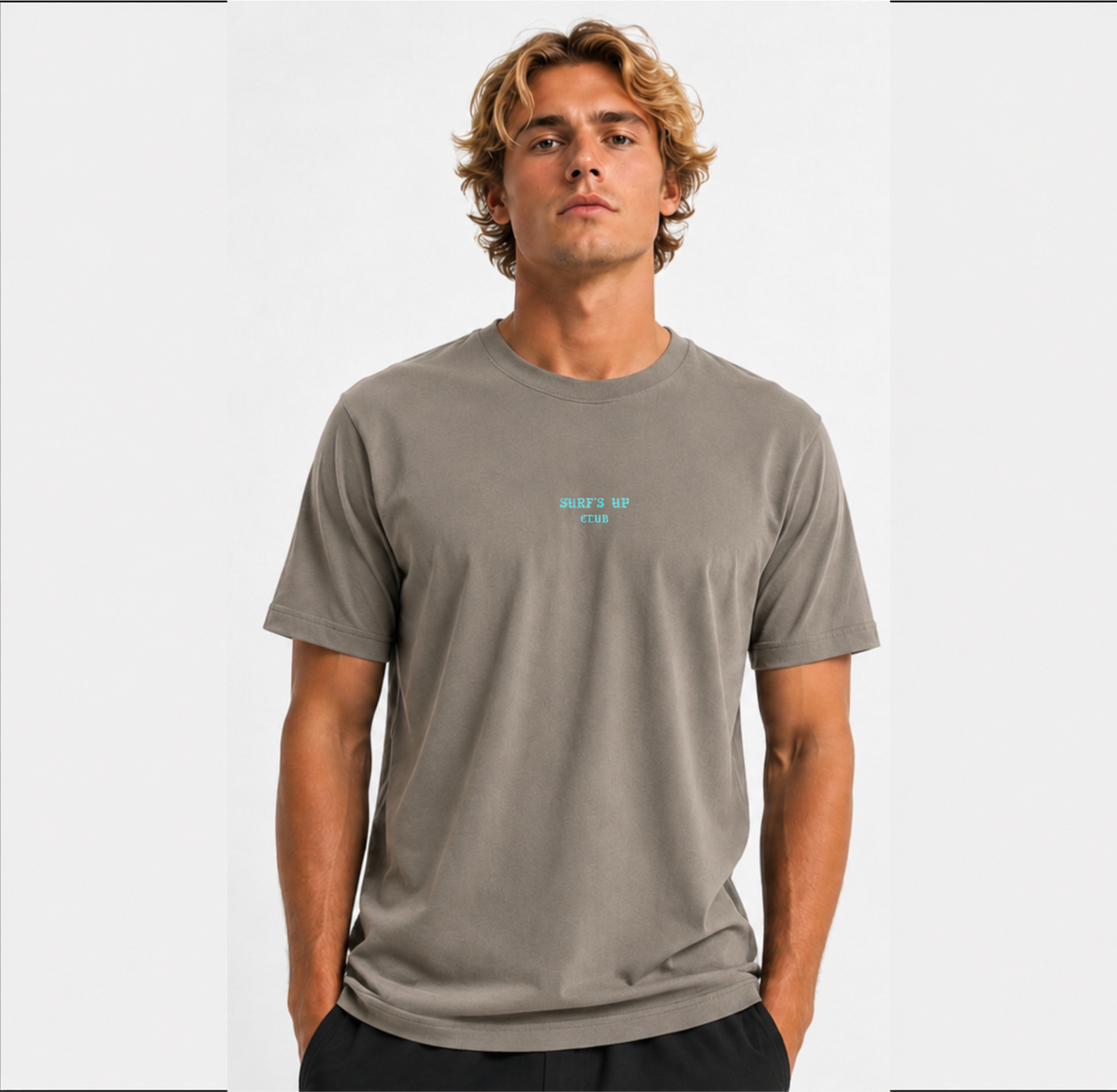 Camiseta Palm Shady Bege Costeiro