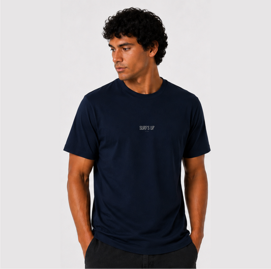 Camiseta Minimal Azul