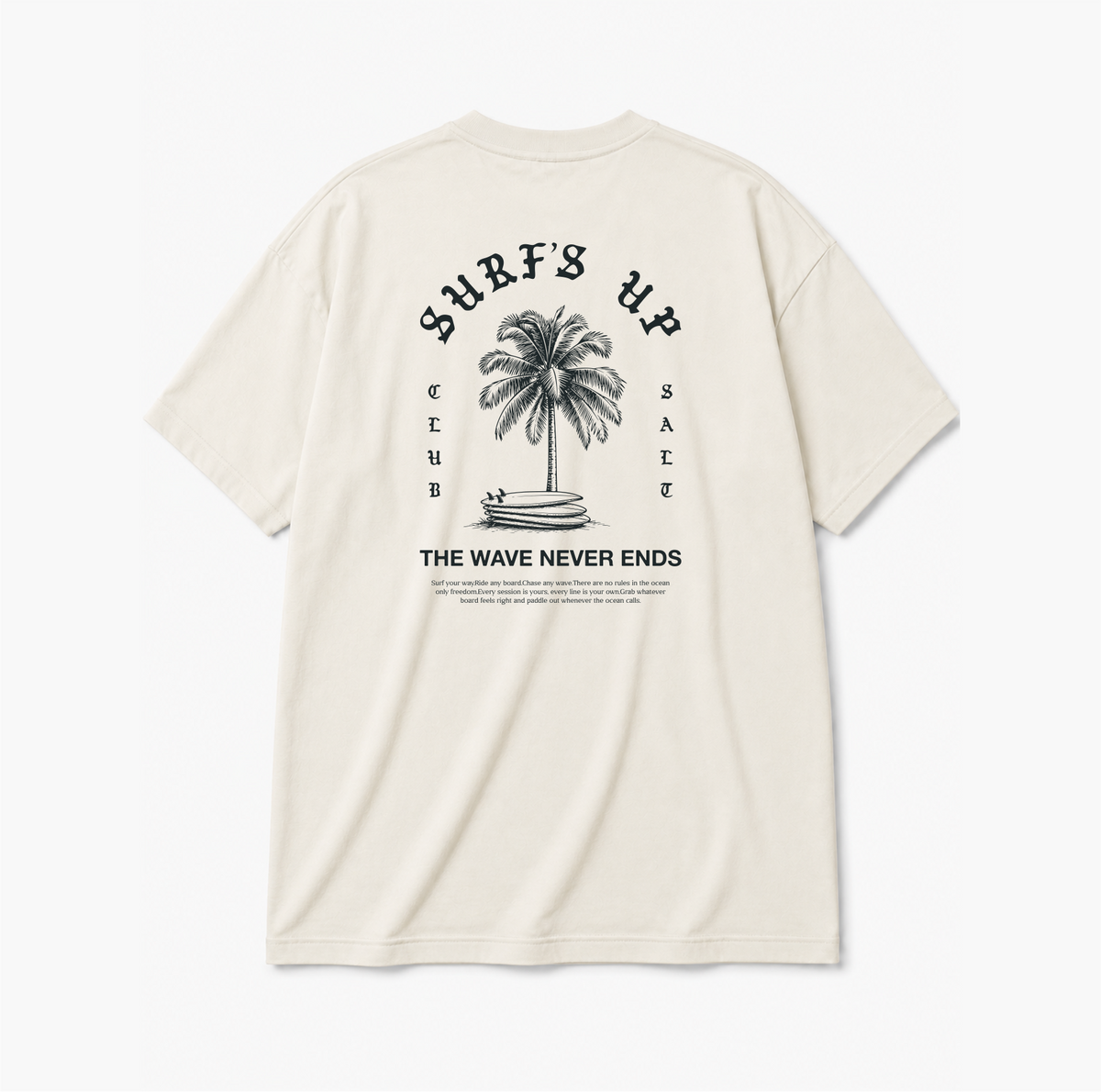 Camiseta Palm Shady Off White