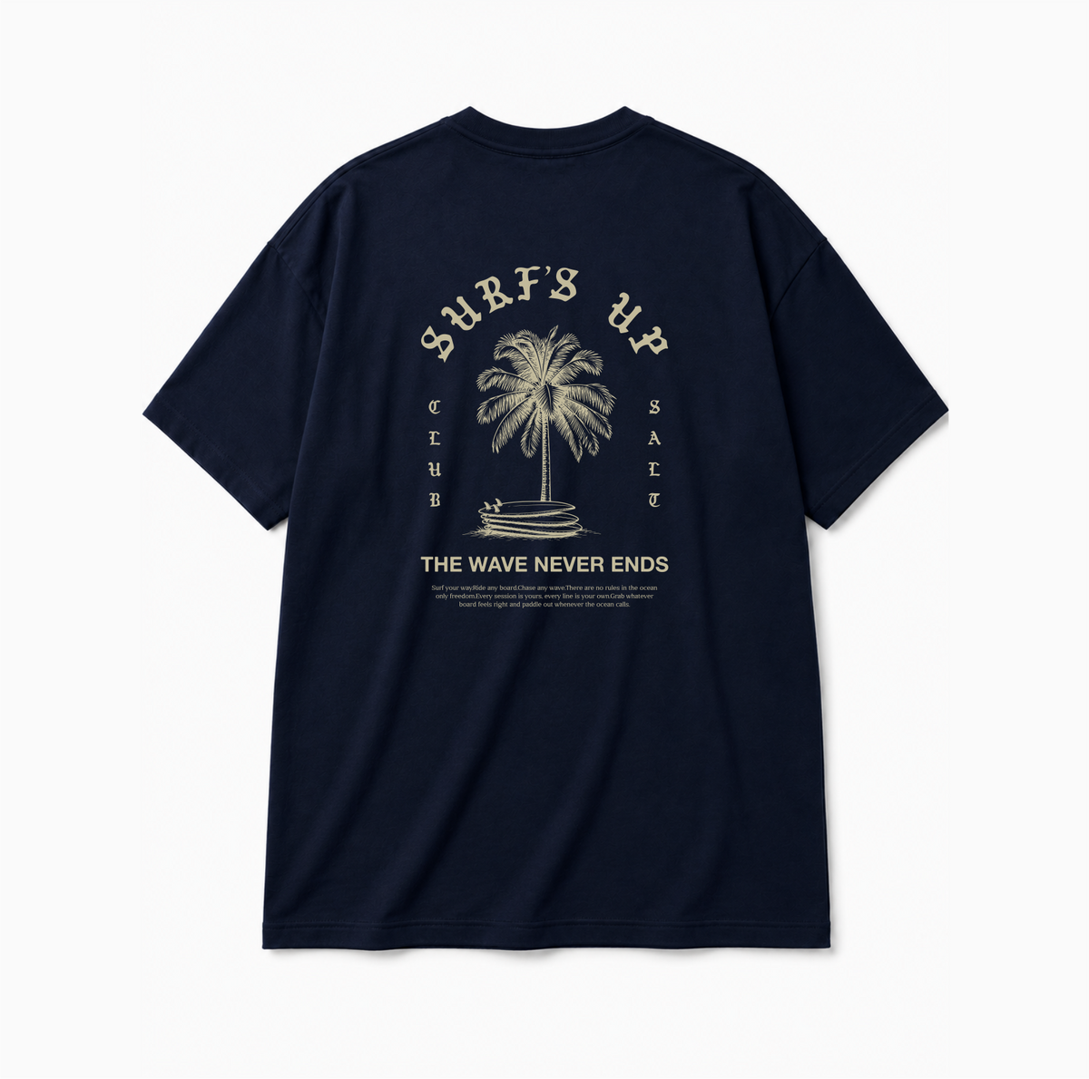Camiseta Palm Shady Azul